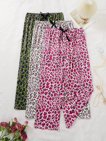 Pack of 3 Cheetah Printed Plazo For Her (RX-429)
