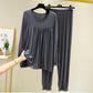 Grey Frill Style Night Suit For Her (RX-96)