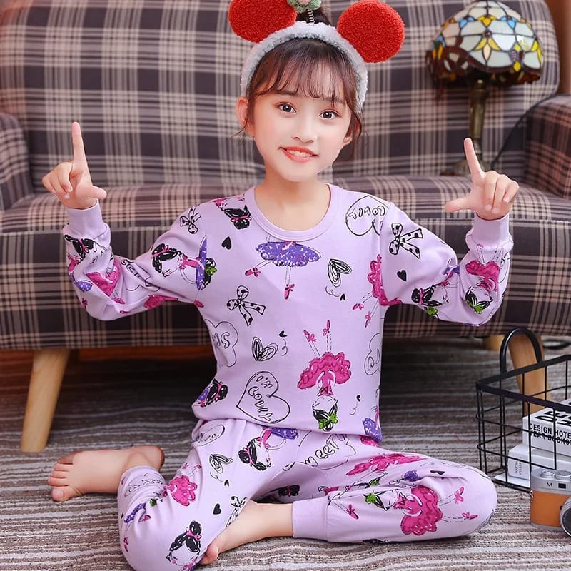 Printed Kids Night Suit