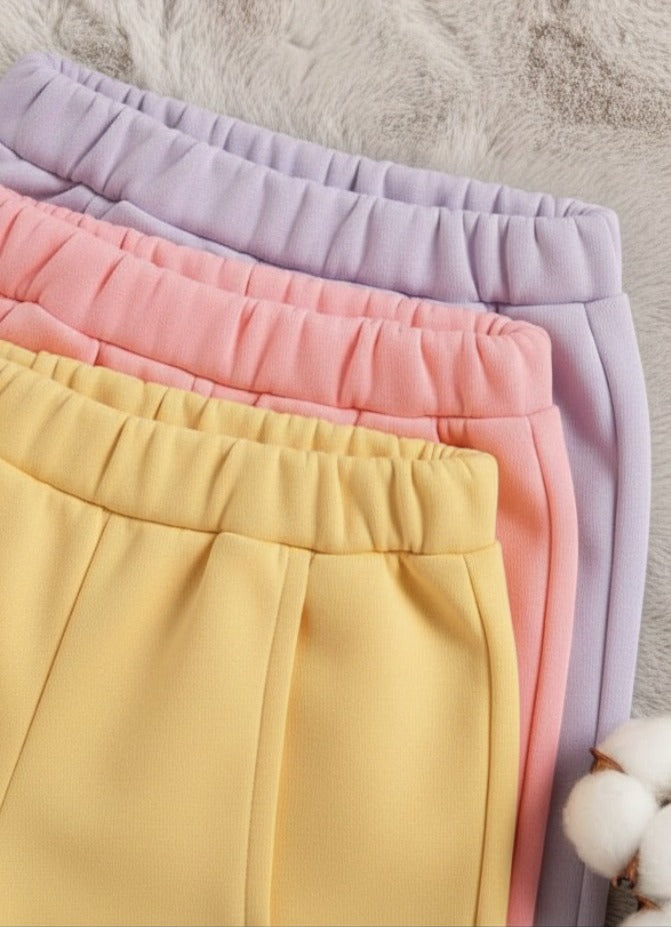 Pack of Three Multi colours Kids Fleece Trousers