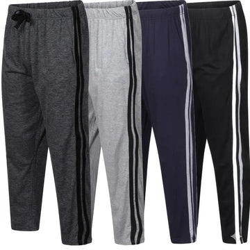 Pack of 4 Multicolor Cotton Jersey Trouser