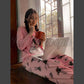 Pink Bugs Bunny print Full Sleeves Night Suit for Her (RX-26)